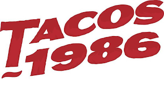 TACOS 1986 logo