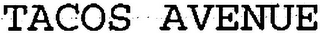 TACOS AVENUE logo