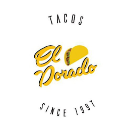 TACOS EL DORADO SINCE 1997 logo