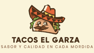 TACOS EL GARZA SABOR Y CALIDAD EN CADA MORDIDA logo