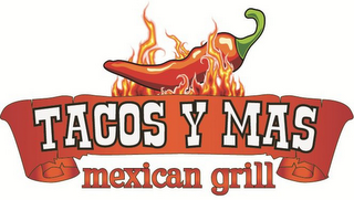 TACOS Y MAS MEXICAN GRILL logo