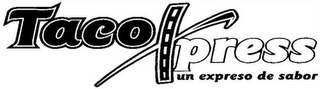 TACOXPRESS UN EXPRESO DE SABOR logo