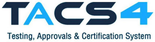 TACS4 TESTING, APPROVALS & CERTIFICATION SYSTEM logo
