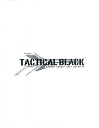 TACTICAL BLACK EXPERT STREET SELF DEFENSE logo