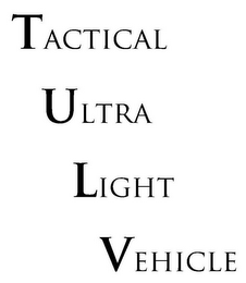 TACTICAL ULTRA LIGHT VEHICLE logo