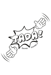 TADA! EXPRESS YOURSELF!!! logo