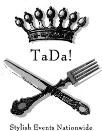 TADA! STYLISH EVENTS NATIONWIDE logo