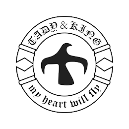 TADY & KING MY HEART WILL FLY logo