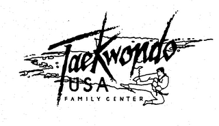 TAEKWONDO USA FAMILY CENTER logo