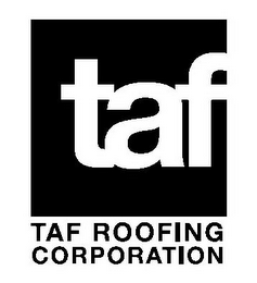 TAF TAF ROOFING CORPORATION logo