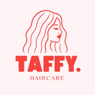 TAFFY. HAIRCARE logo