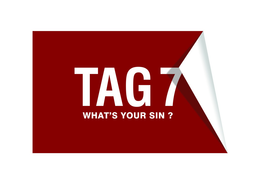TAG 7 WHAT'S YOU SIN? logo