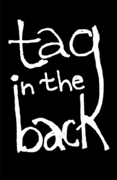 TAG IN THE BACK logo