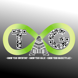 • TAG KNOW YOUR INVENTORY • KNOW YOUR VALUE • KNOW YOUR MARKETPLACE • logo