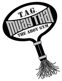 T.A.G. MUAY THAI THE ABOY GYM logo