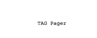 TAG PAGER logo