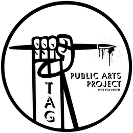 TAG PUBLIC ARTS PROJECT NOT FOR PROFIT logo