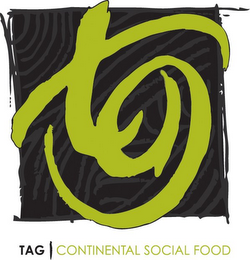 TAG TAG CONTINENTAL SOCIAL FOOD logo