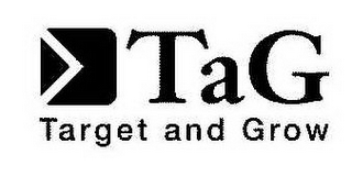 TAG TARGET AND GROW logo