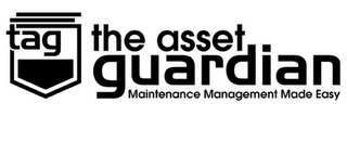 TAG THE ASSET GUARDIAN MAINTENANCE MANAGEMENT MADE EASY logo