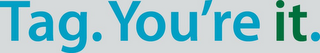 TAG. YOU'RE IT. logo