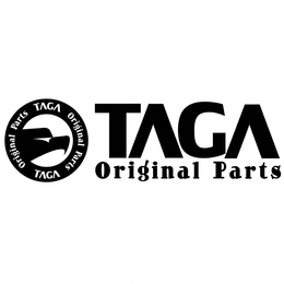 TAGA ORIGINAL PARTS TAGA ORIGINAL PARTS TAGA ORIGINAL PARTS logo