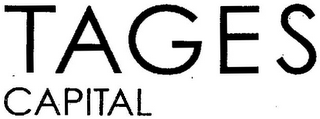 TAGES CAPITAL logo