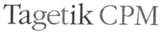 TAGETIK CPM logo