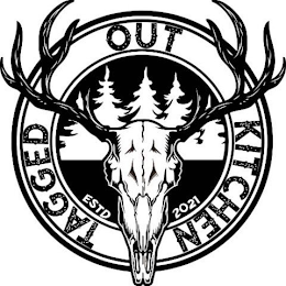 TAGGED OUT KITCHEN ESTD 2021 logo