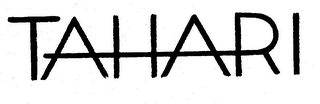 TAHARI logo