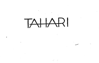 TAHARI logo