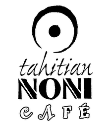 TAHITIAN NONI CAFÉ logo