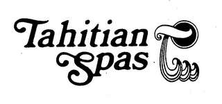 TAHITIAN SPAS T logo