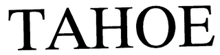 TAHOE logo
