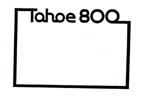 TAHOE 800 logo