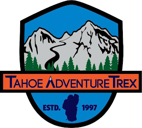 TAHOE ADVENTURE TREX ESTD. 1997 logo