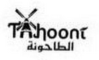 TAHOONI logo