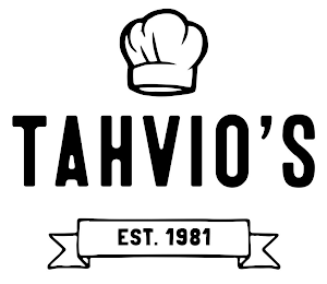 TAHVIO'S EST. 1981 logo