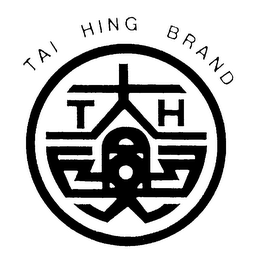 TAI HING BRAND T H logo