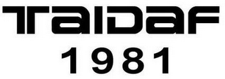 TAIDAF 1981 logo