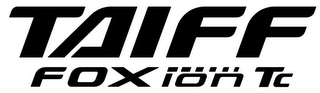 TAIFF FOX ION TC logo