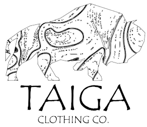 TAIGA CLOTHING CO. logo