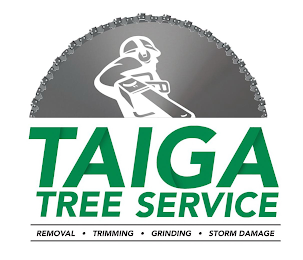 TAIGA TREE SERVICE REMOVAL GRINDING TRIMMING STORM DAMAGE logo
