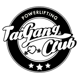 TAIGANG CLUB POWERLIFTING logo