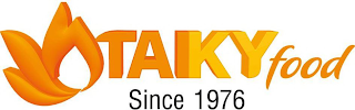 TAIKYFOOD SINCE 1976 logo