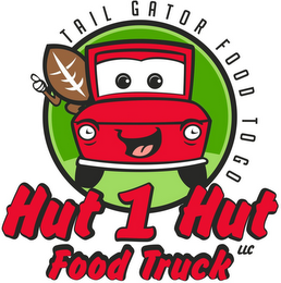 TAIL GATOR FOOD TO GO HUT 1 HUT FOOD TRUCK logo