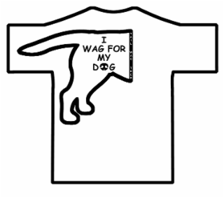TAIL WAG TEES I WAG FOR MY DOG logo