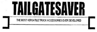 TAILGATESAVER THE MOST VERSATILE TRUCK ACCESSORIES EVER DEVELOPED logo