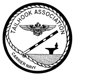 TAILHOOK ASSOCIATION CARRIER NAVY logo