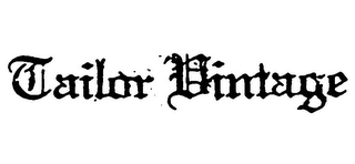 TAILOR VINTAGE logo